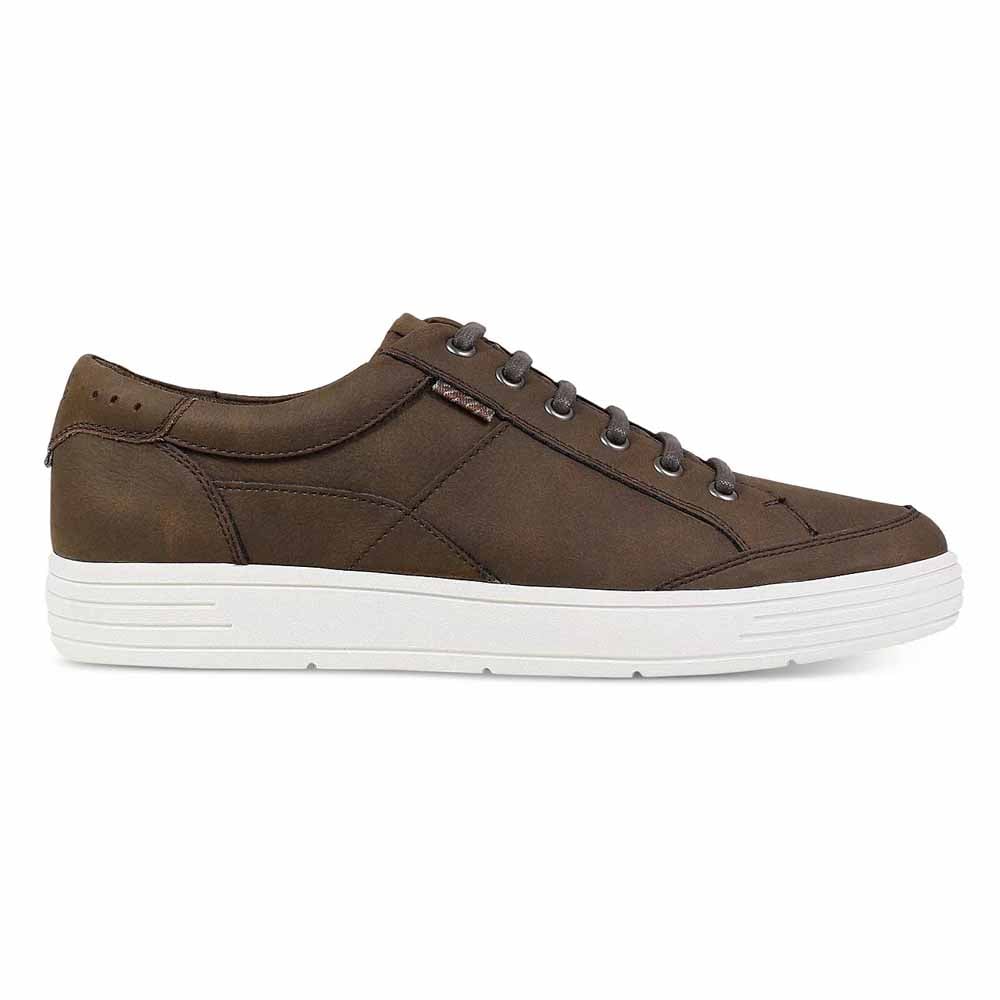 Кеды Nunn Bush Men's Kore City Walk Low-top, коричневый - фото