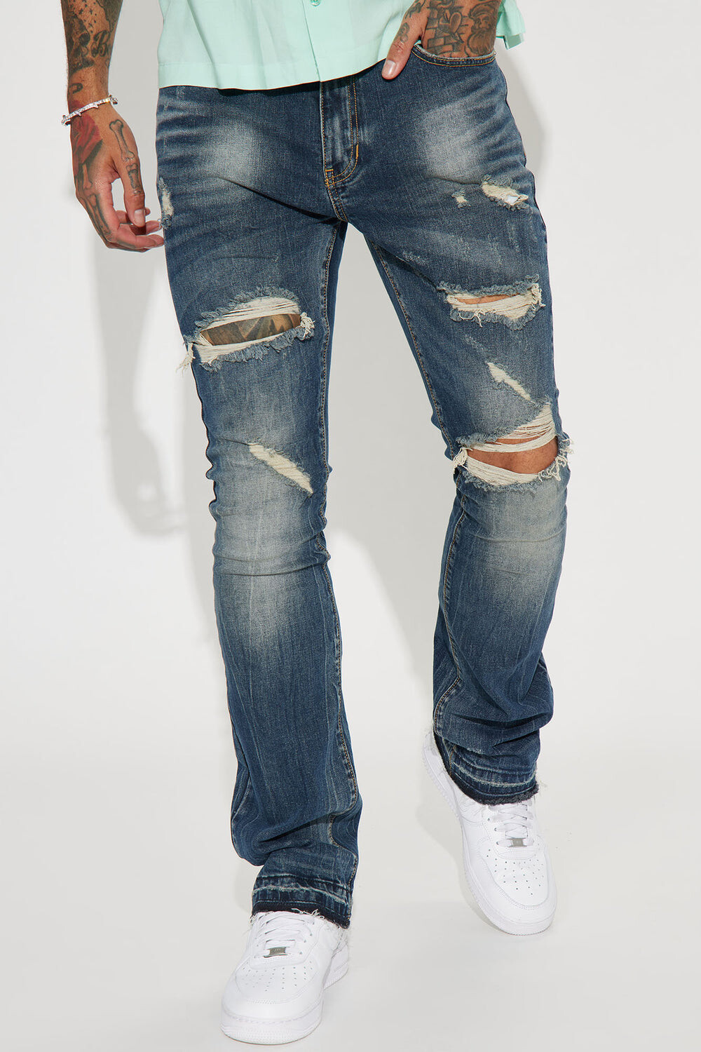 

Джинсы скинни Fashion Nova DAQ2231499, синий