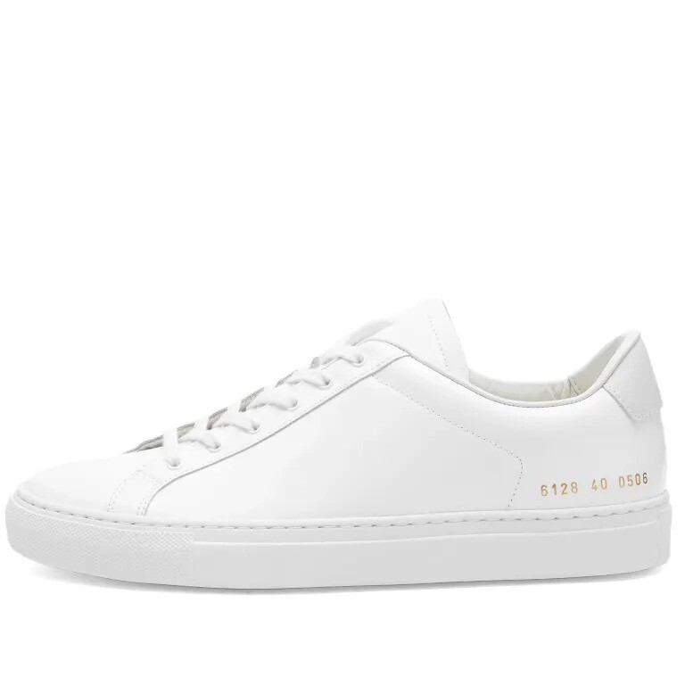 

Кроссовки Woman By Common Projects Retro Gloss, белый