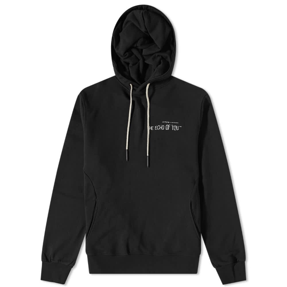 

Толстовка Tobias Birk Nielsen Neso Serigraphy Echo Hoody, Черный