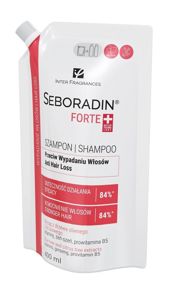 

Seboradin Forte шампунь, 400 ml