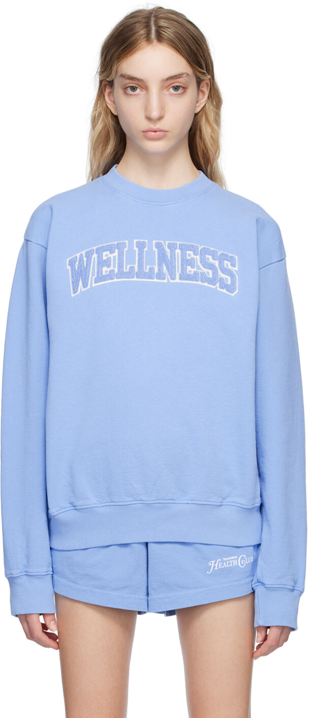 

Синяя толстовка Wellness Sporty & Rich, Синий