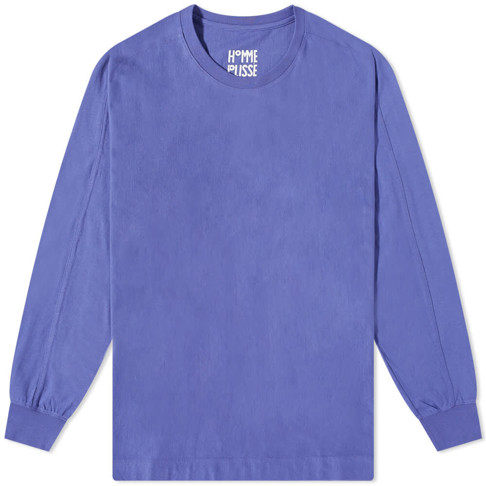 

Футболка Homme Plissé Issey Miyake Long Sleeve Release Tee, Синий