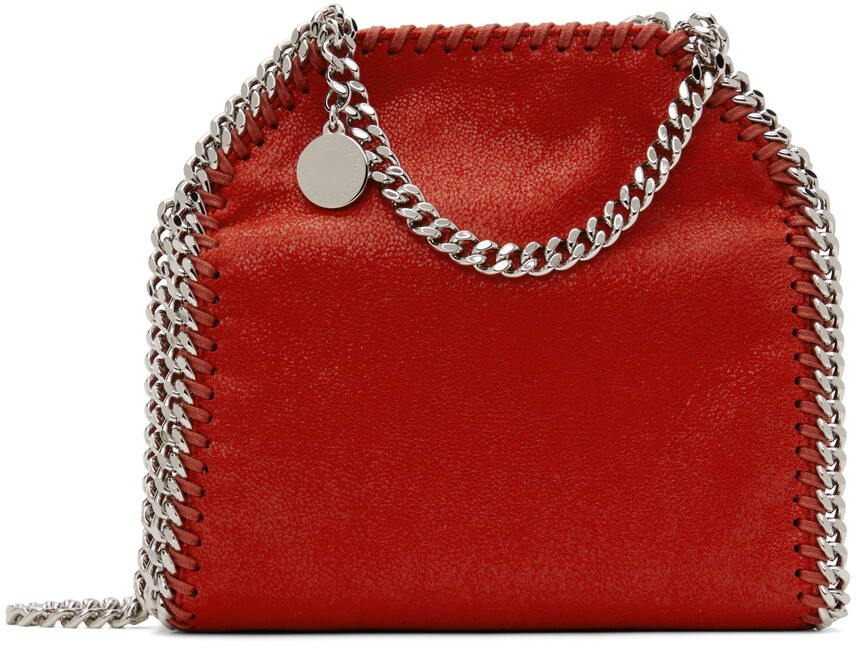 

Красная большая сумка Tiny Falabella Stella McCartney
