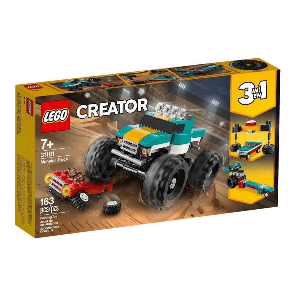 цена Конструктор LEGO Creator 31101 Монстр-трак