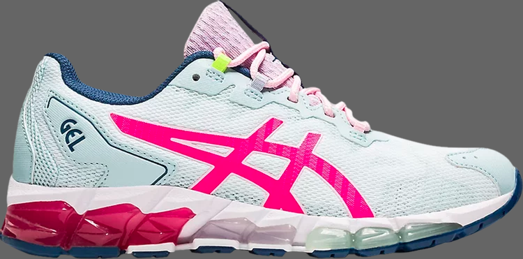 Кроссовки wmns gel quantum 360 6 'aqua angel pink glo' Asics, синий - фото