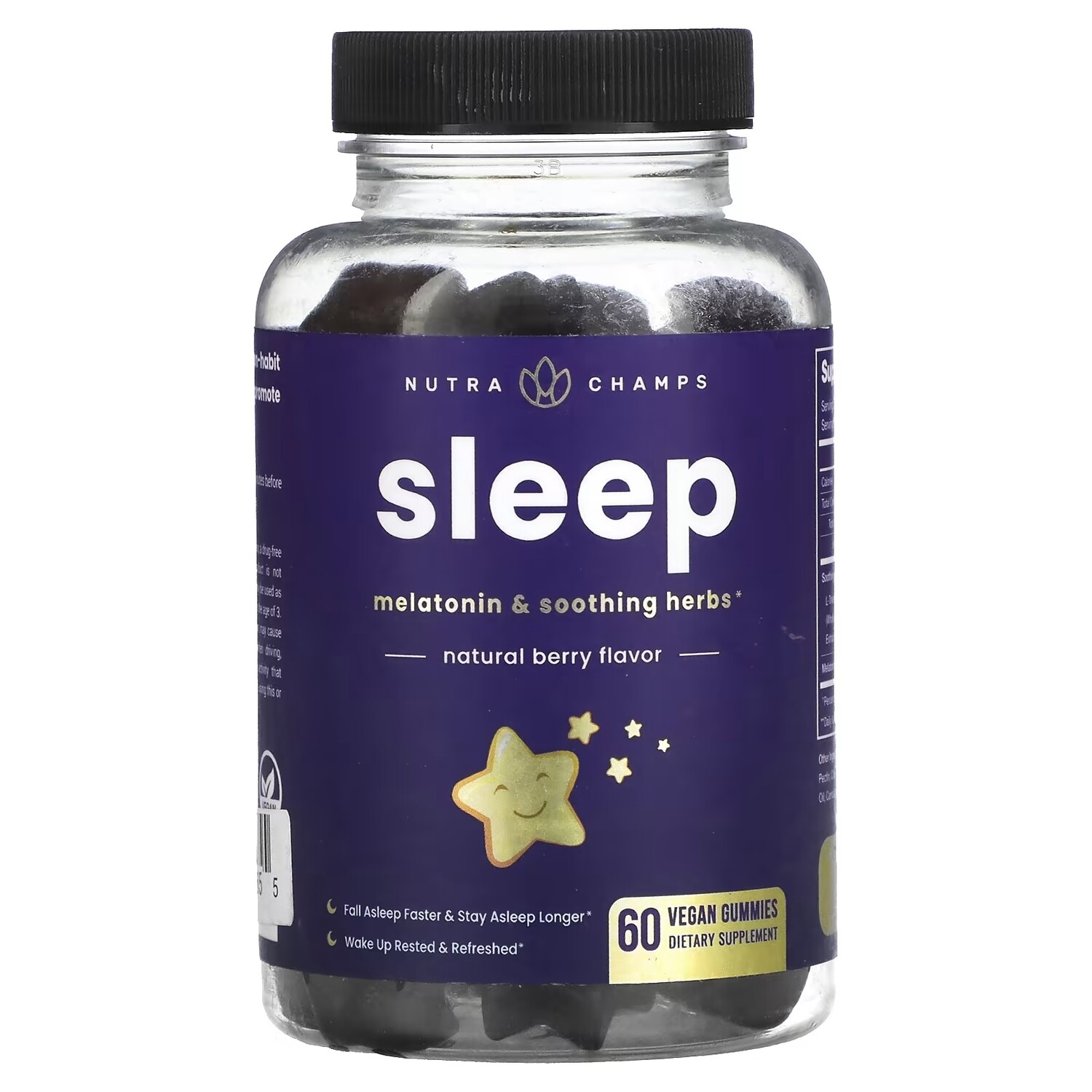 

NutraChamps Sleep Natural Berry, 60шт