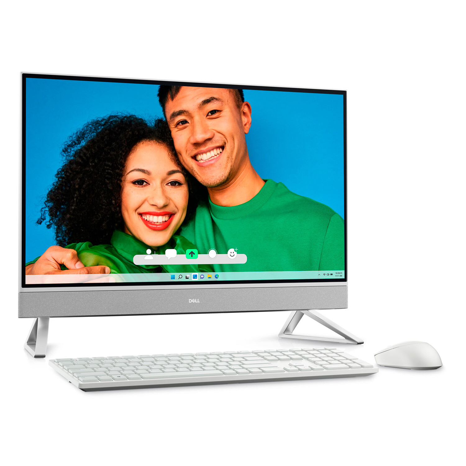 

Моноблок Dell Inspiron 27 7720 AIO, 27″, 16Гб/512Гб+1Tб, i7-1355U, Iris Xe 96EU, белый, английская клавиатура