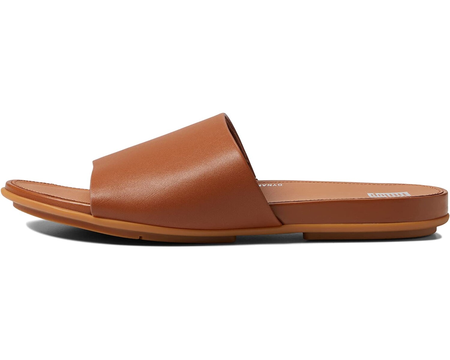 

Сандалии Gracie Leather Pool Slides FitFlop, легкий загар