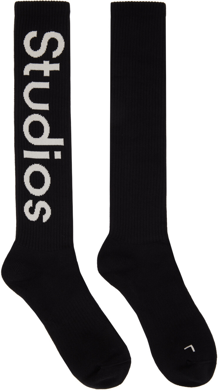 

Черные гольфы Acne Studios