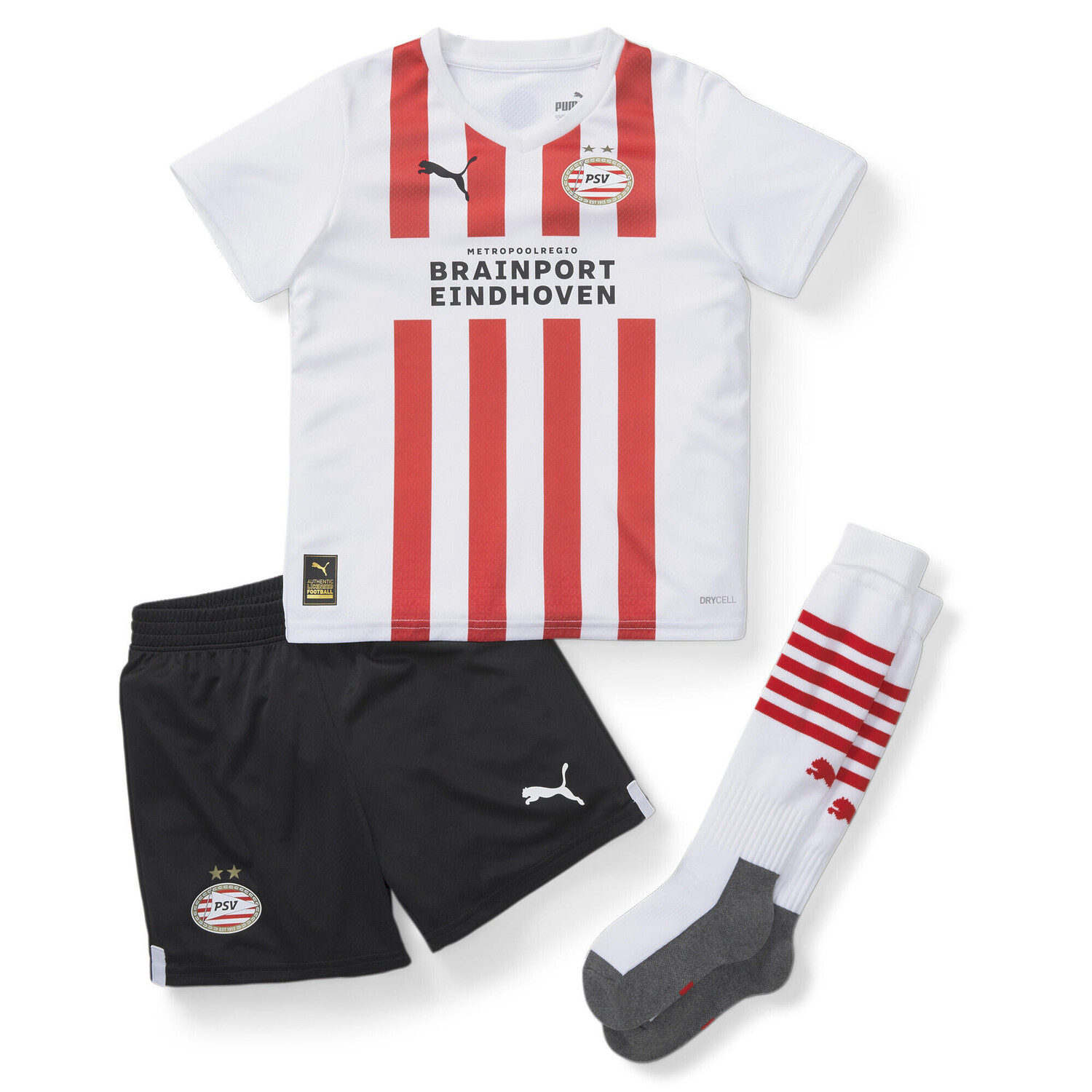

Мини-форма PSV Eindhoven Home 22/23 PUMA, красный Белый
