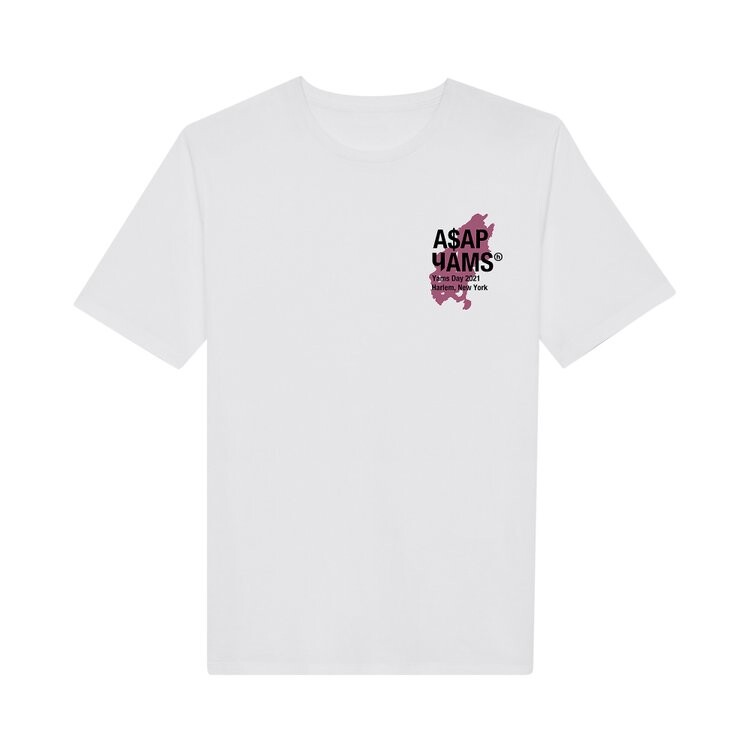 

Футболка Hidden NY x Yams Day T-Shirt 'White', белый