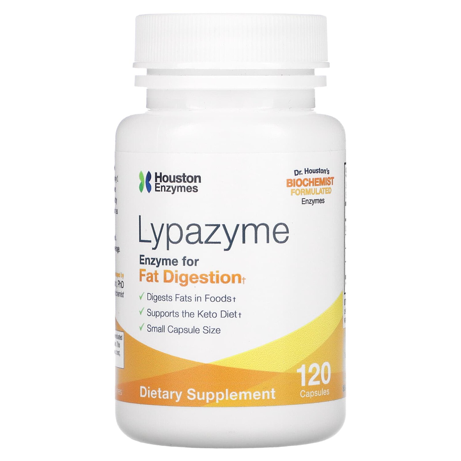 

Липазим, 120 капсул, Houston Enzymes