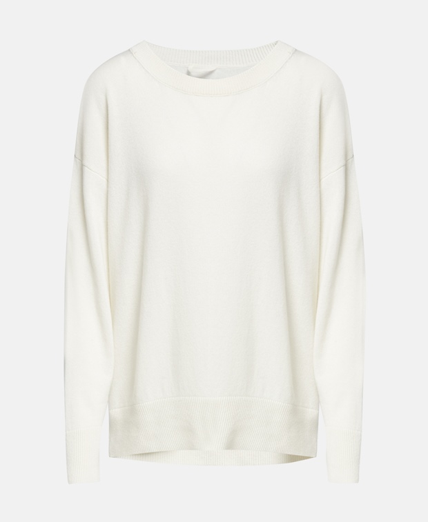 Кашемировый пуловер , белый Max & Moi