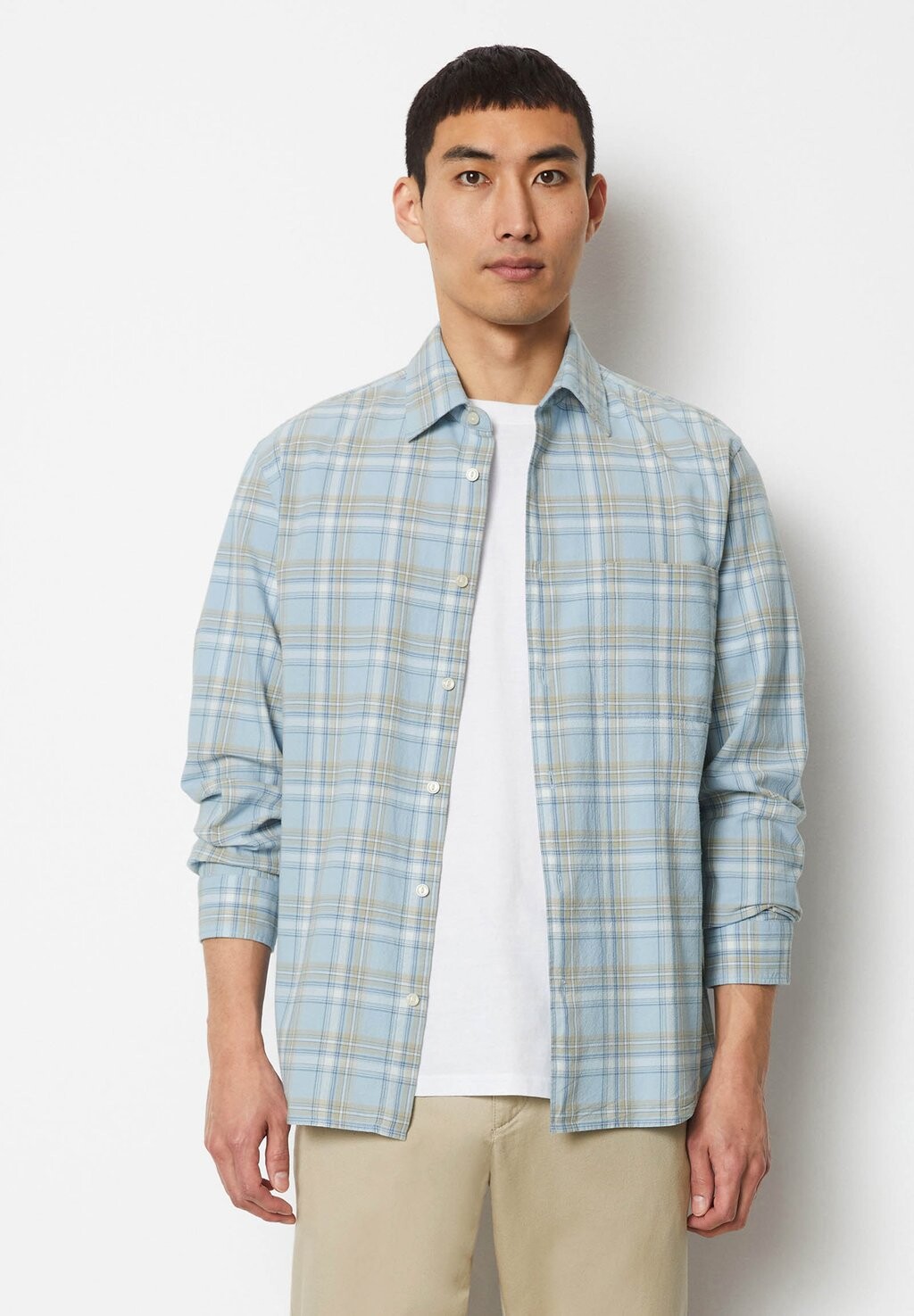 

Рубашка REGULAR Marc O'Polo, цвет multi homestead blue