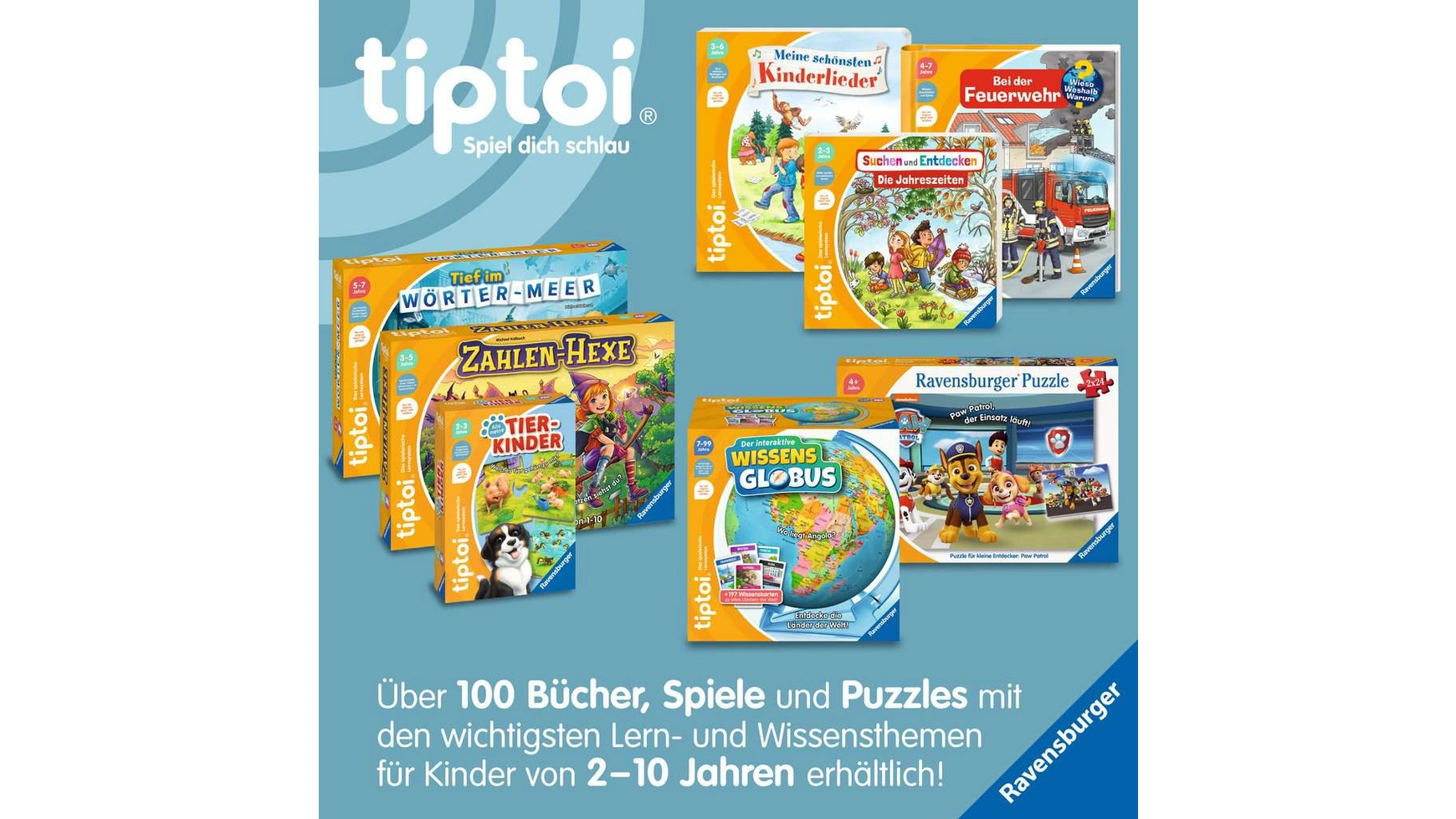 Ravensburger Tiptoi Глубоко в море слов, Игра для детей 5-7 лет, для 1-4  игроков – заказать с доставкой из-за рубежа через онлайн-сервис  «CDEK.Shopping»