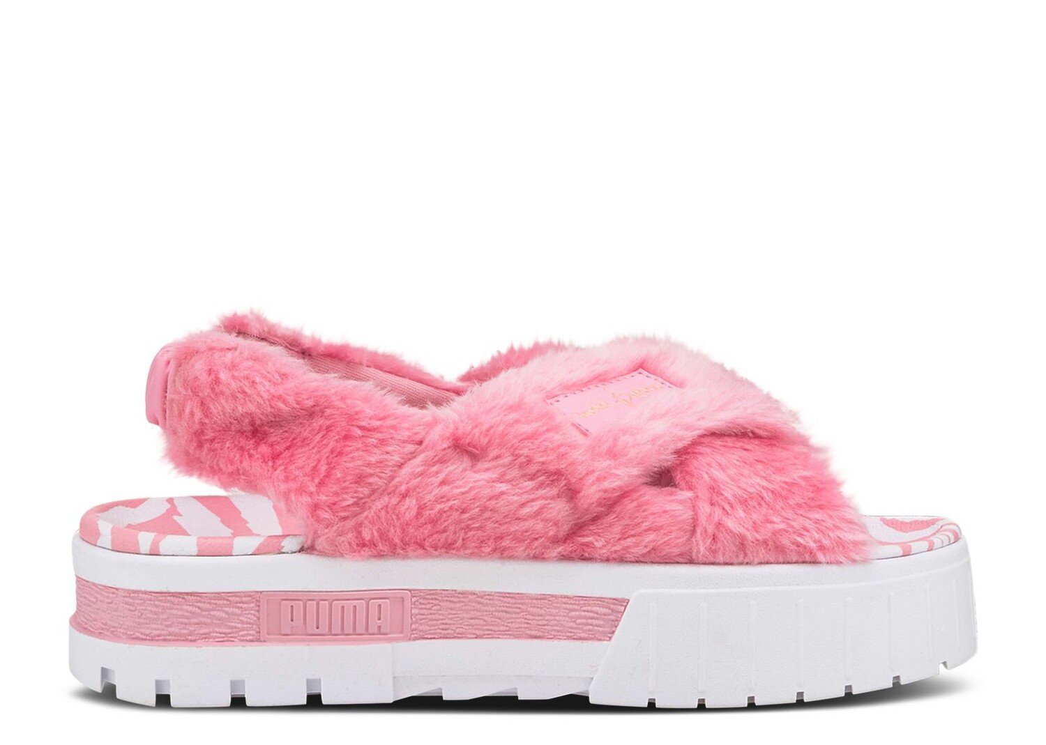 Кроссовки Puma Baby Phat X Wmns Mayze Sandals 'Prism Pink White', розовый