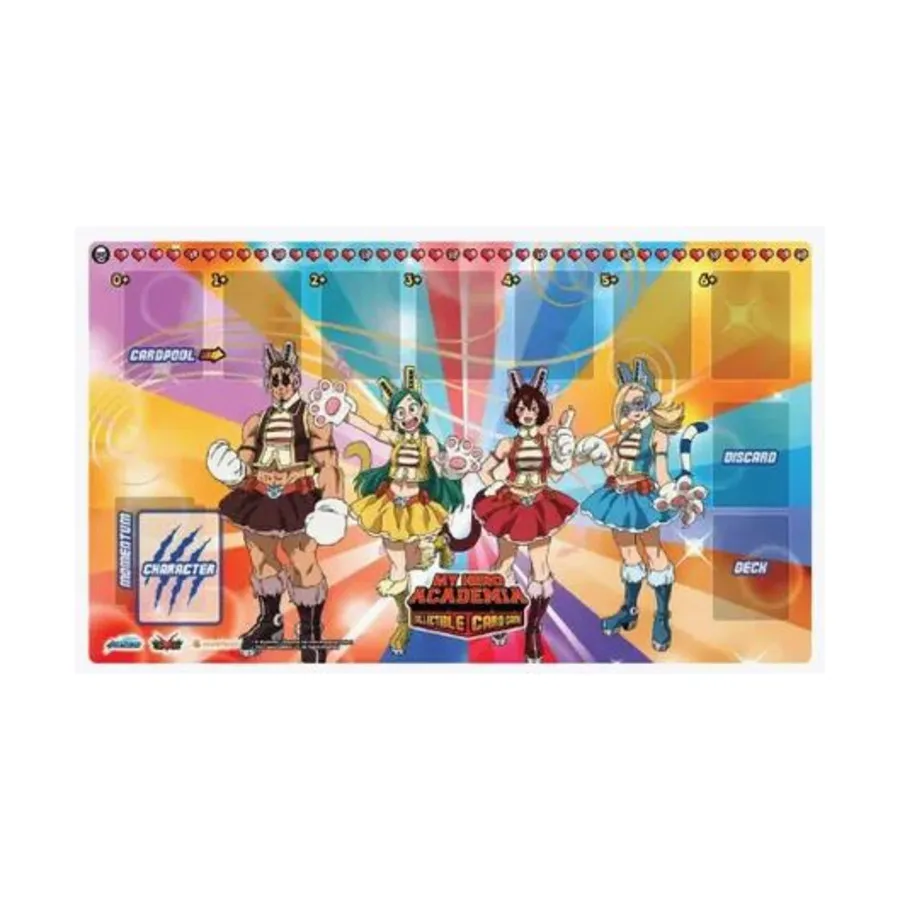 

Моя геройская академия - игровой коврик Wild Wild Pussycats (Heroes Clash), Playmats (Jasco Games)