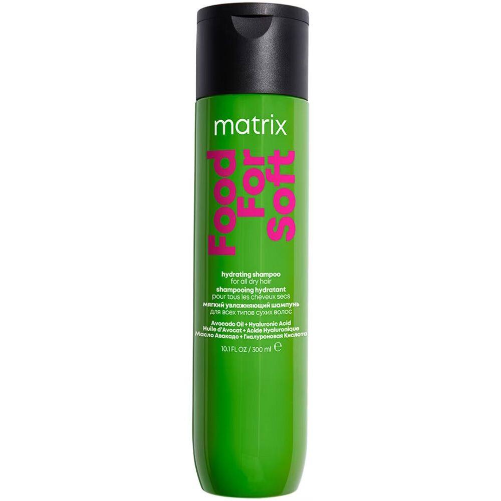шампунь для волос sueno увлажняющий шампунь для глубокого восстановления с гиалуроновой кислотой Интенсивно увлажняющий шампунь для волос Matrix Food For Soft, 300 мл
