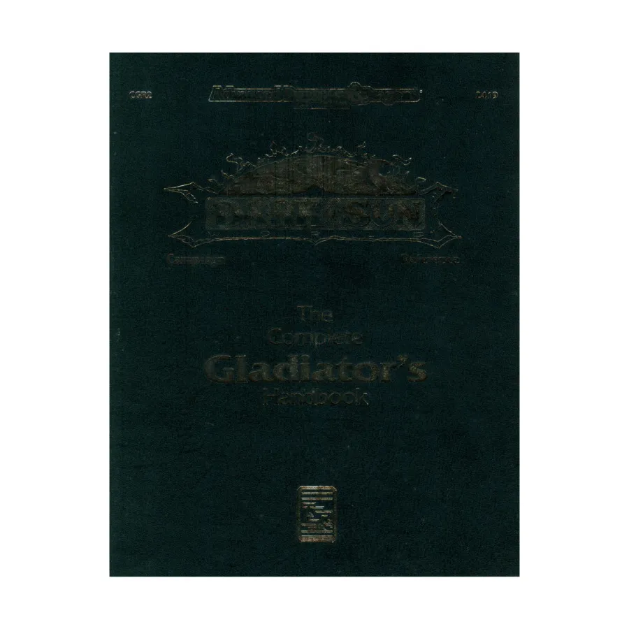 

Complete Gladiator's Handbook, Dark Sun, мягкая обложка