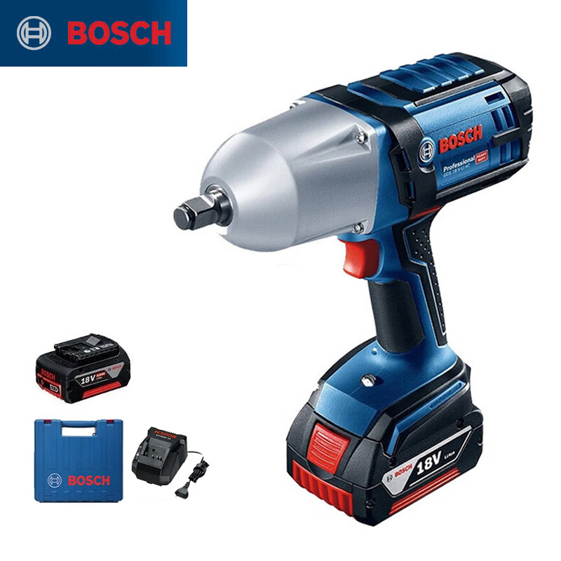 Дрель-шуруповерт Bosch GDS18V-Li + двойной аккумулятор 4.0Ah