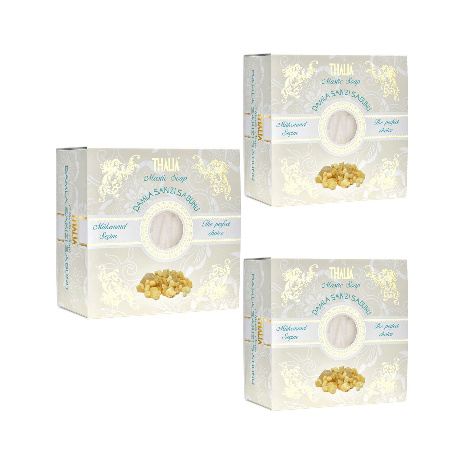 

Мыло Thalia Natural Gum Drop - 150 г x 3 шт
