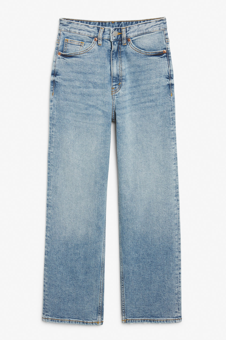 

Джинсы Monki Zami Extra High Waist Straight, синий