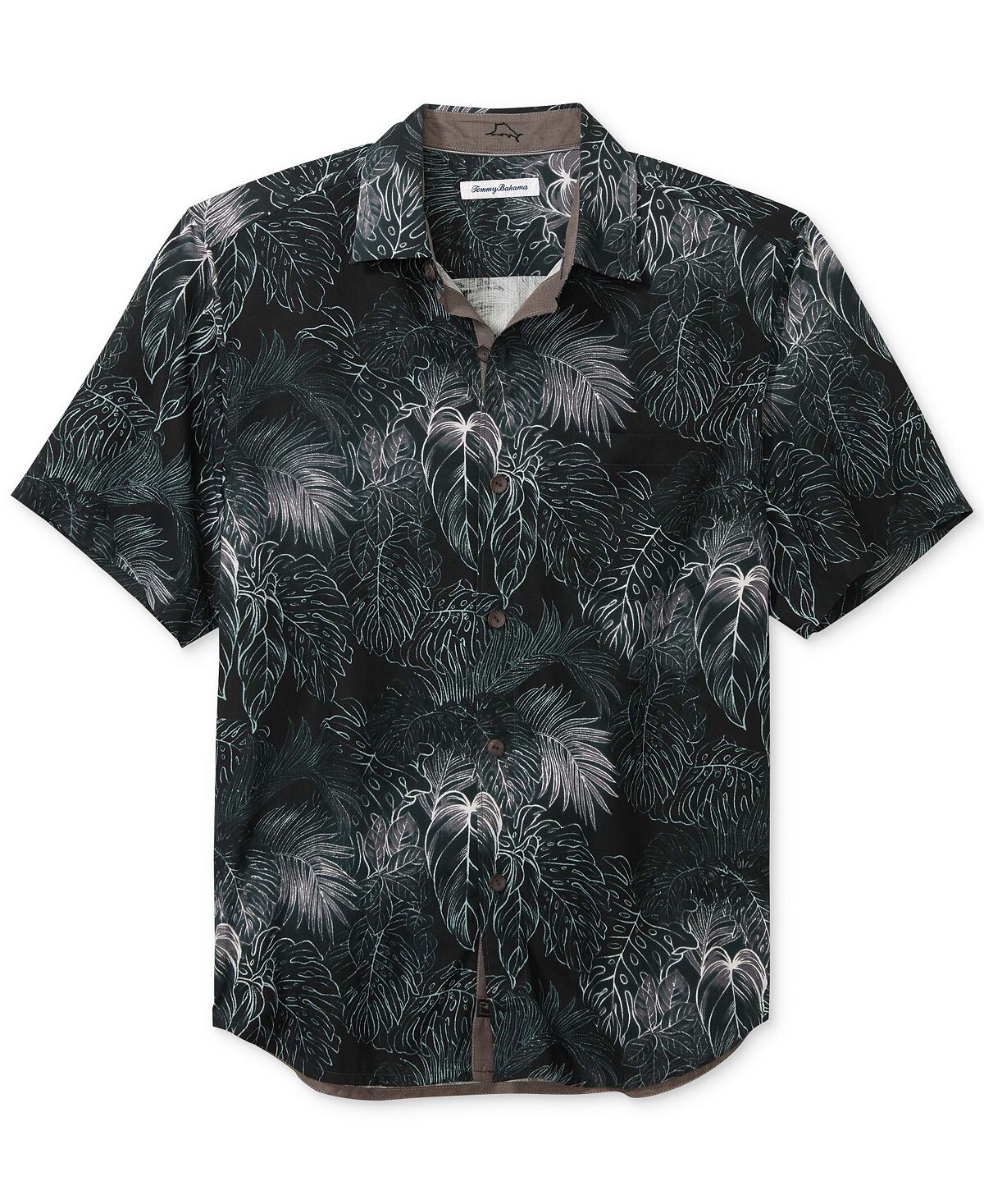 

Мужская рубашка luminescent fronds Tommy Bahama, черный