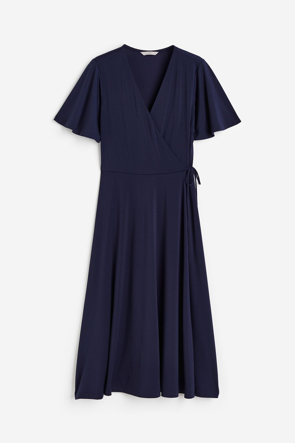 

Платье H&M Jersey Wrap, темно-синий