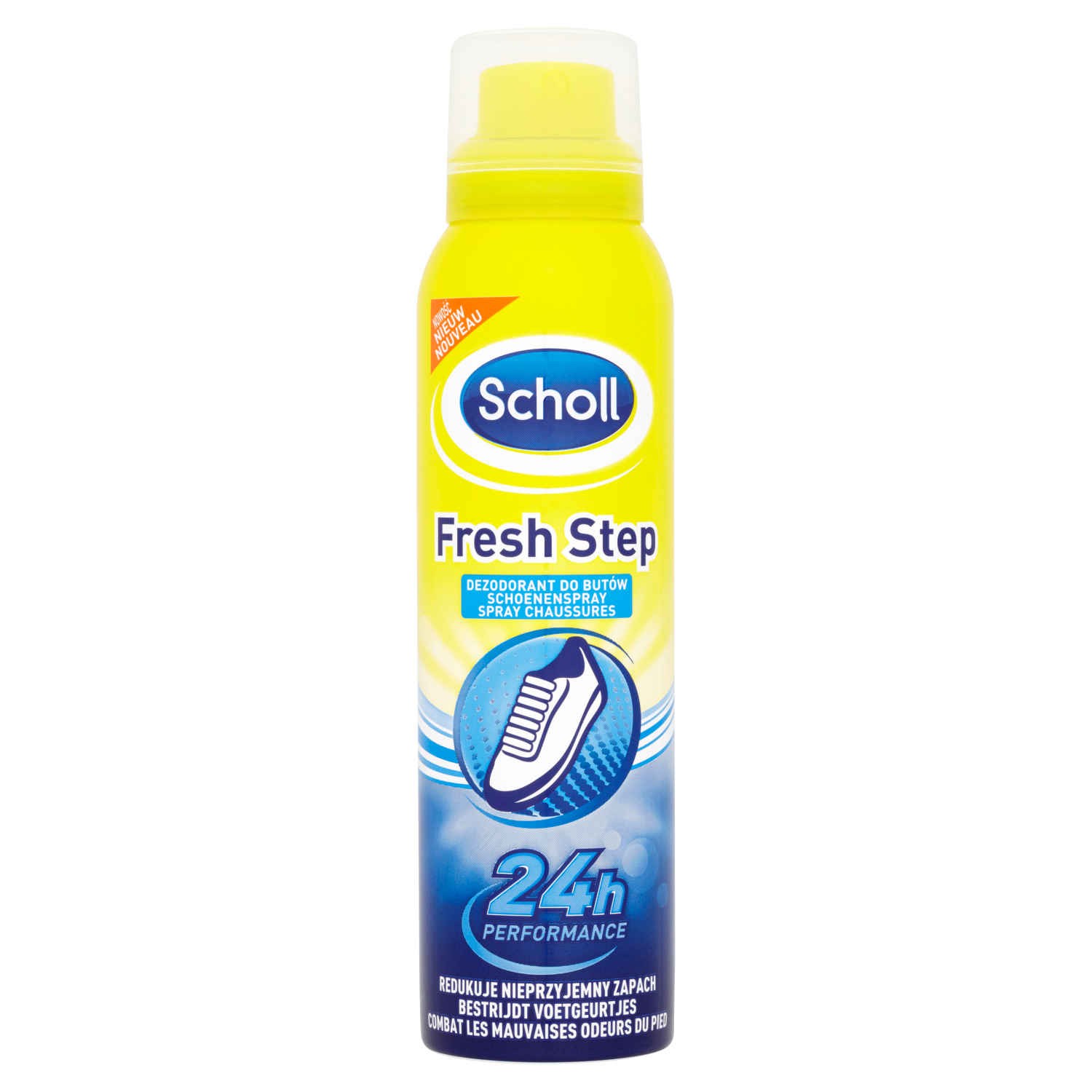 Scholl Fresh Step дезодорант для обуви уменьшающий неприятный запах, 150 мл
