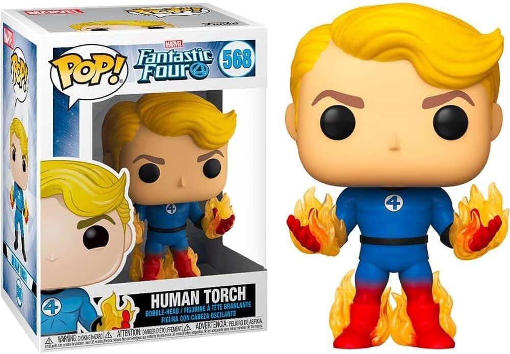 

Funko Pop! Marvel: Fantastic Four - Human Torch Exclusive