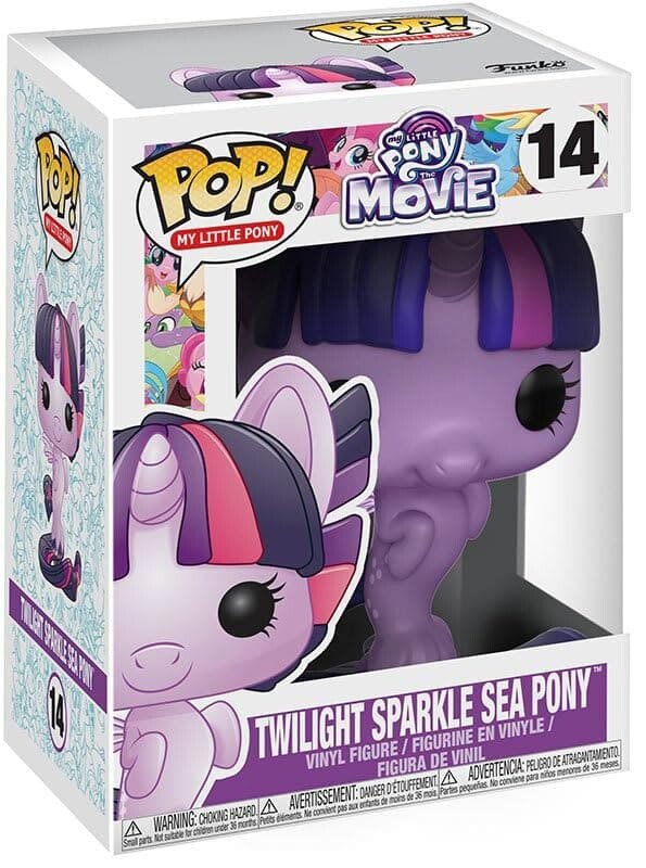 

Фигурка Funko POP! Twilight Sparkle Sea Pony: My Little Pony - The Movie x POP! (в прозрачном боксе)