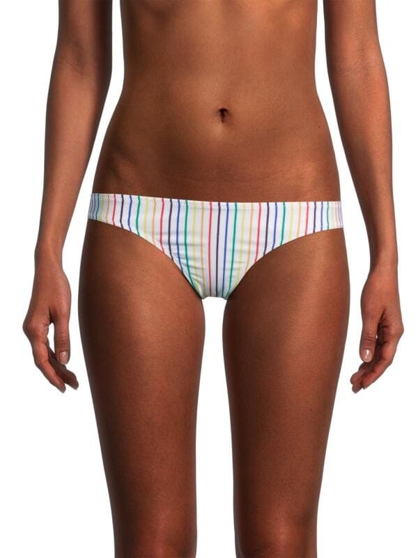 

Низ бикини eva в полоску Solid & Striped Rainbow, Коричневый