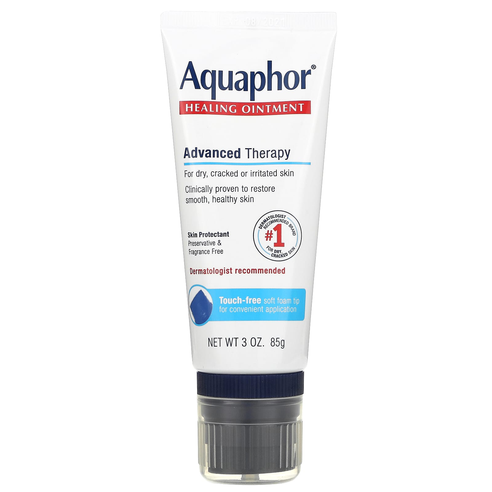 Лечебная Мазь Aquaphor, 85 г aquaphor advanced therapy лечебная мазь 2 тюбика по 10 г 0 35 унции