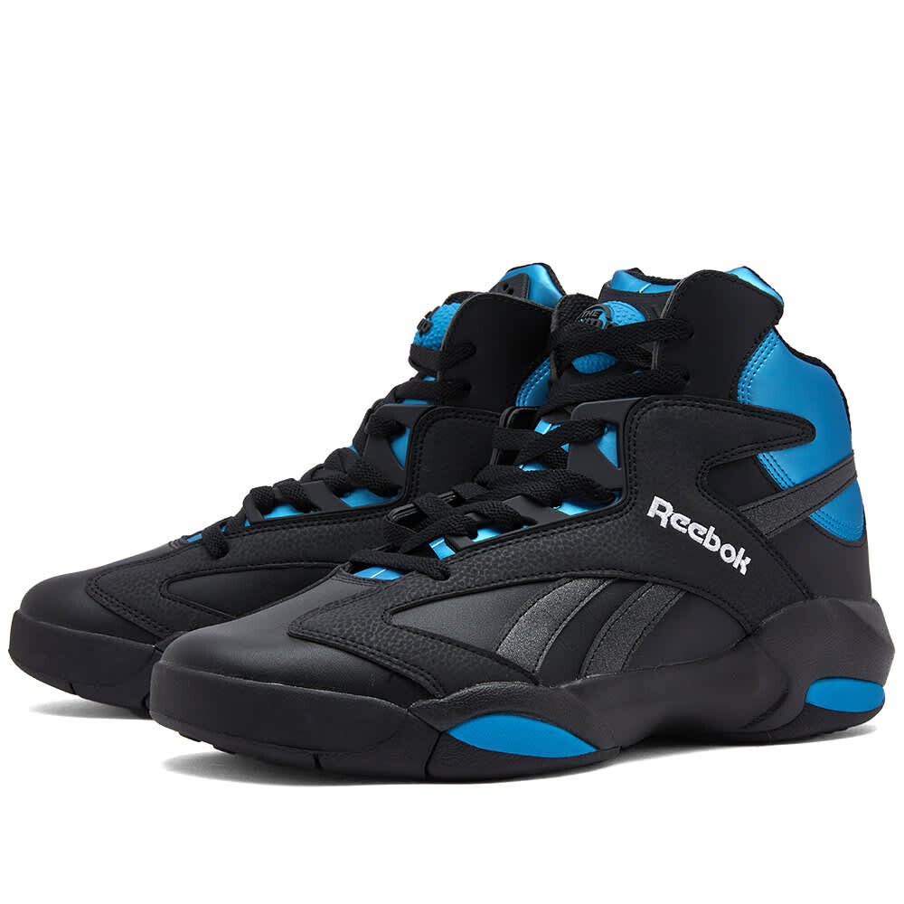 

Кроссовки Reebok Shaq Attaq, черный/синий