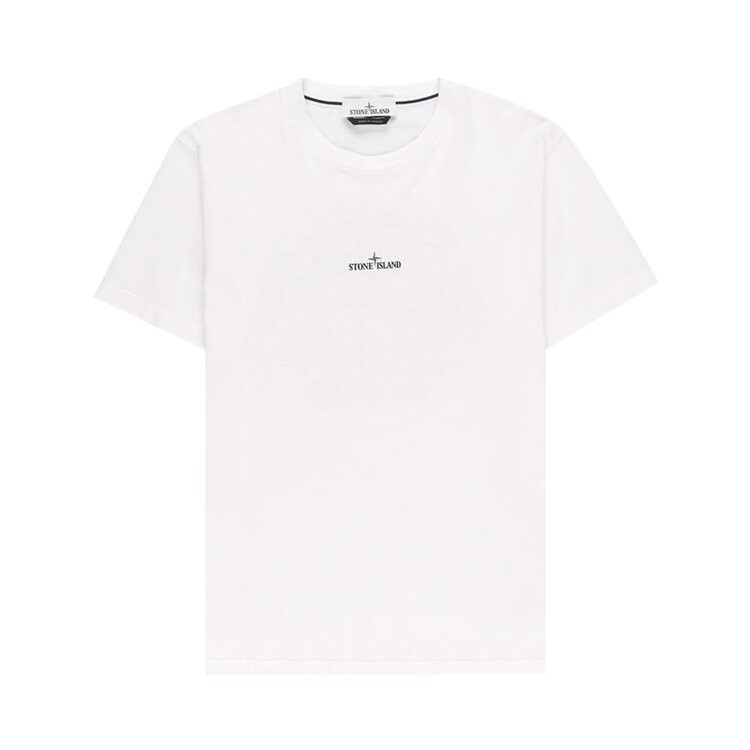 

Футболка Stone Island Back Logo T-Shirt 'White', белый