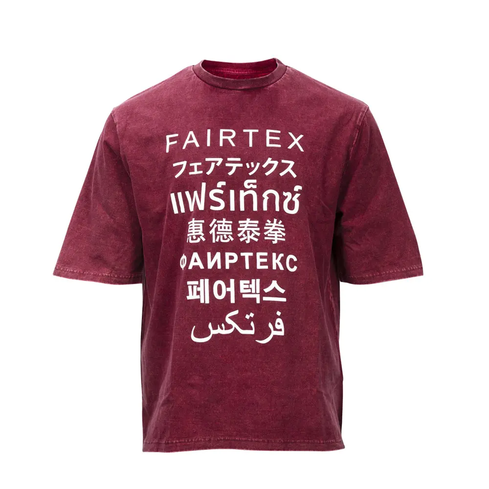 

Спортивная футболка Fairtex TST216, размер XL, красный