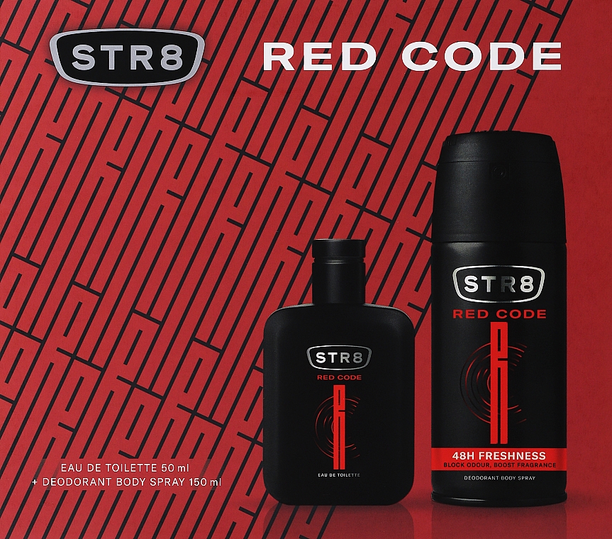Парфюмерный набор STR8 Red Code мужская туалетная вода str8 red code 100 мл