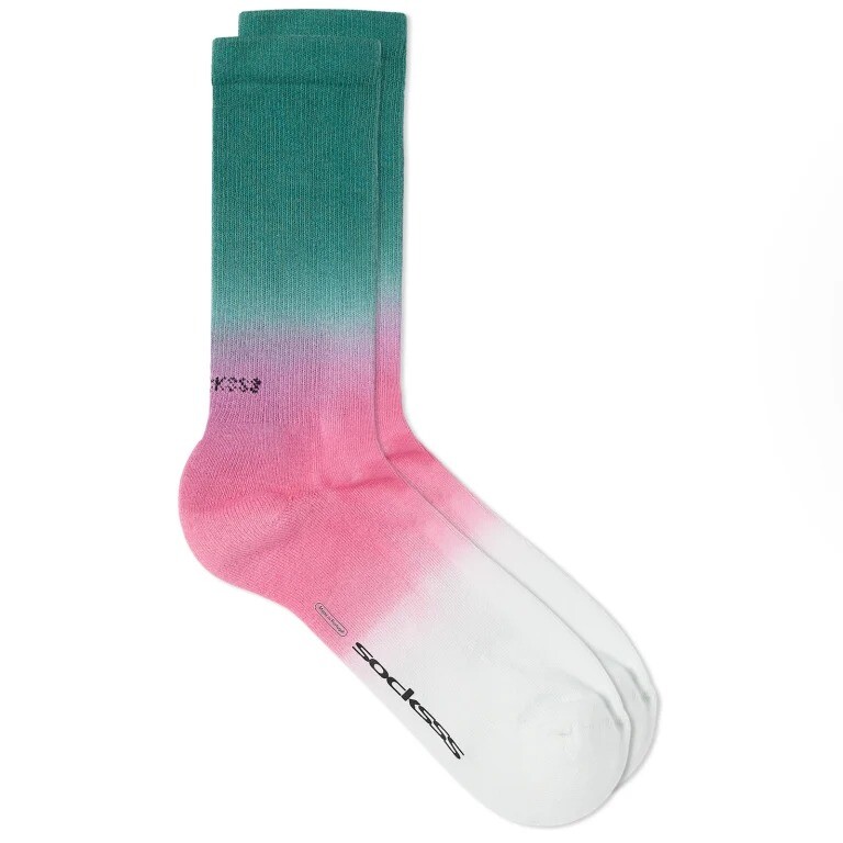 

Носки Socksss Trestles Gradient, розовый, зеленый