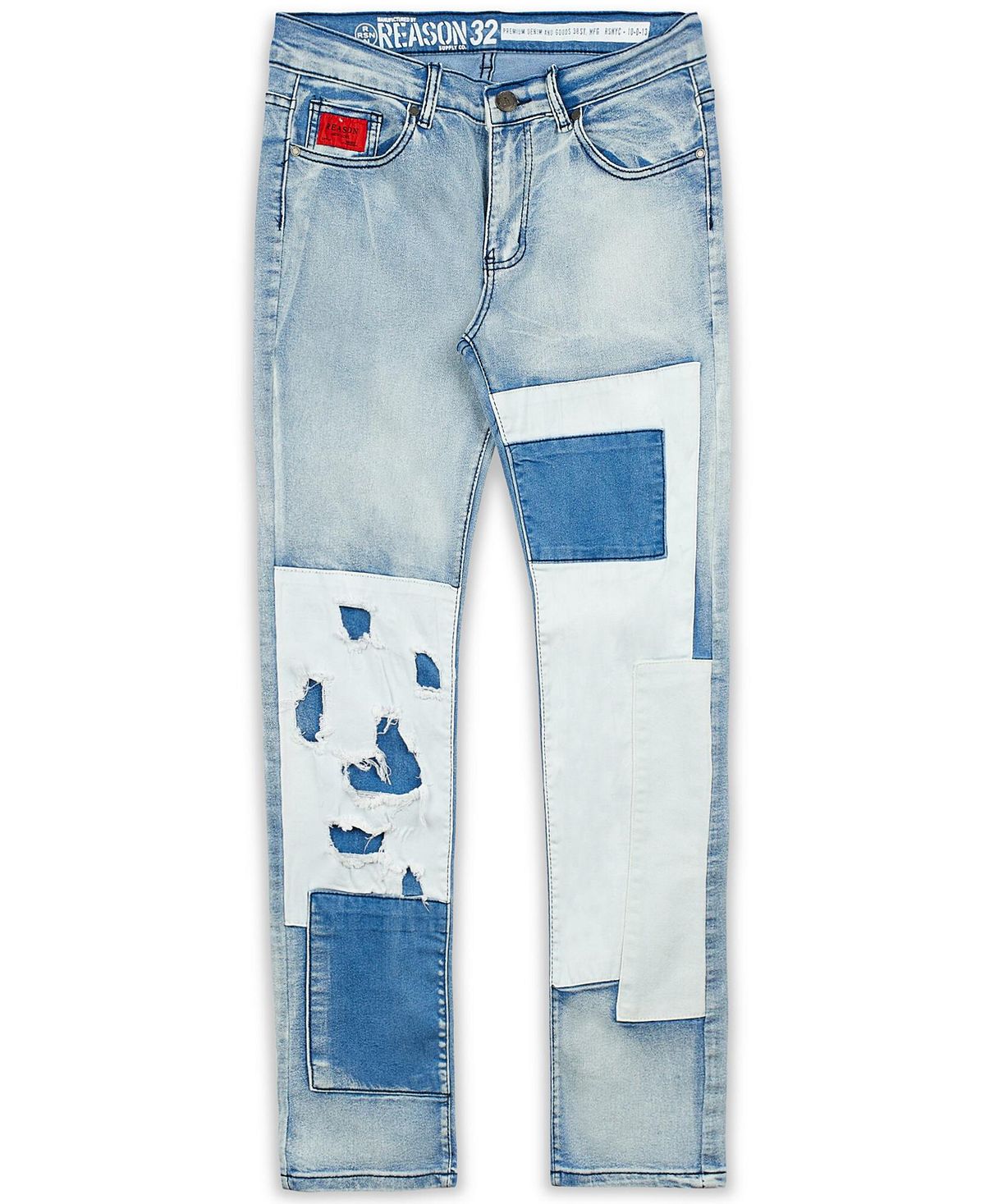 Мужские джинсы из денима upland Reason, синий джинсы fb sister узкие 44 46 размер