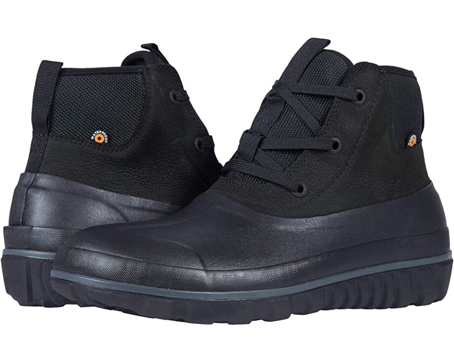 

Ботинки Casual Lace Leather Bogs, черный