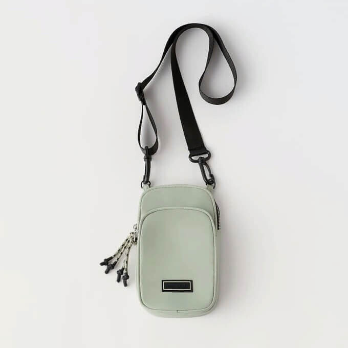 

Сумка для мобильного телефона Zara Monochrome Carrier, светло-зеленый