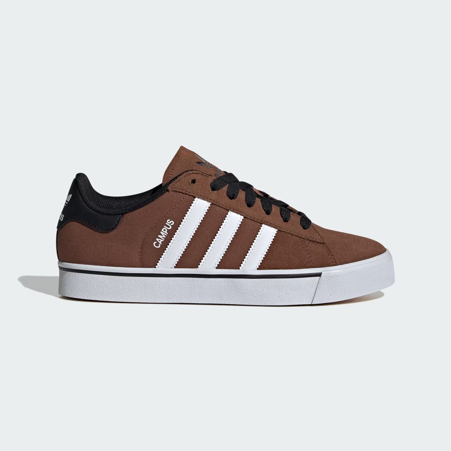 

Кроссовки Кампус Вулк Adidas, цвет Preloved Brown/Cloud White/Core Black