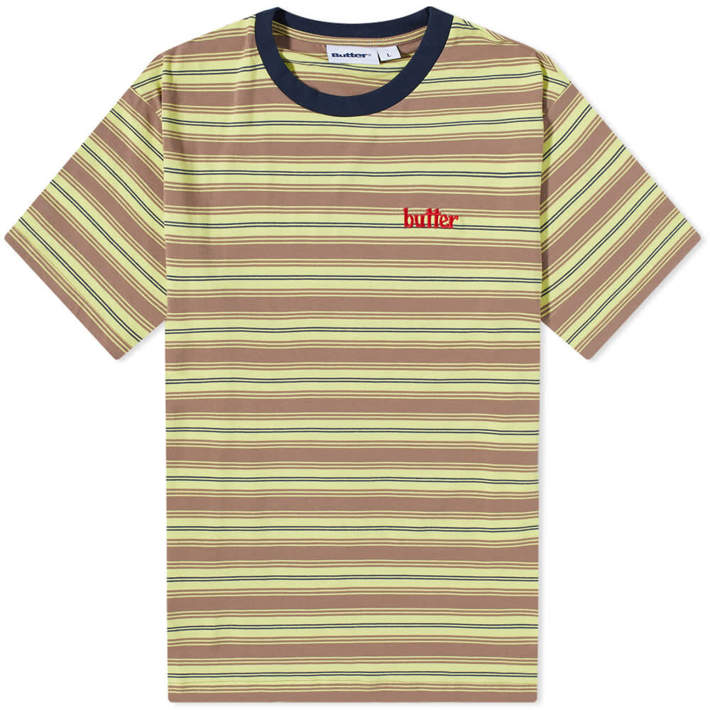 

Футболка Butter Goods Cliff Stripe Tee