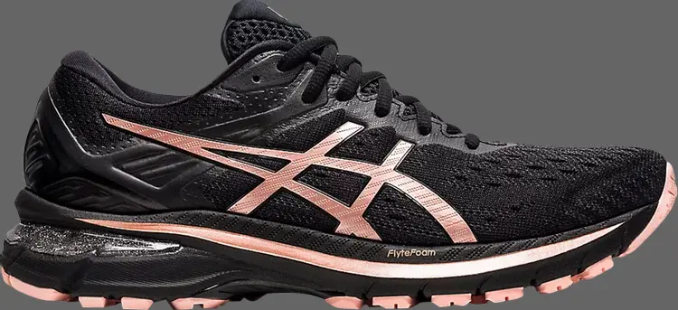 

Кроссовки wmns gt 2000 9 'black rose gold' Asics, черный