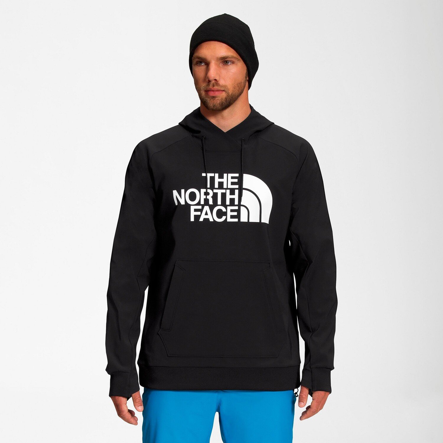 

Мужская худи с логотипом The North Face Tekno, черный