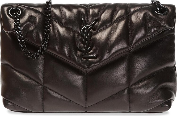 

Сумка Saint Laurent Loulou Puffer Shoulder Bag Nero, черный
