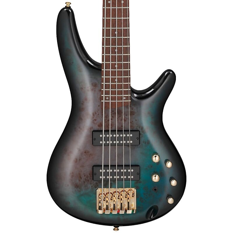 

Ibanez SR405EPBDX 5-струнная бас-гитара - Jatoba, Tropical Seafloor Burst