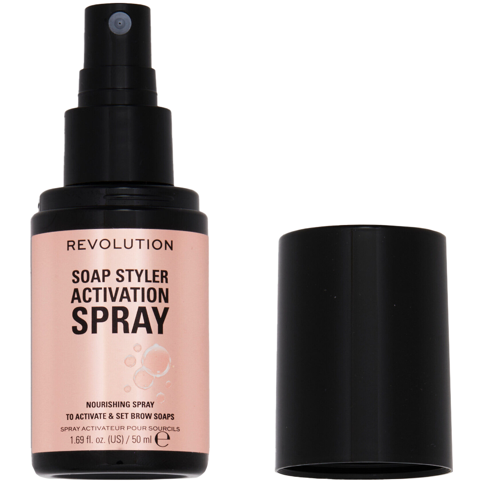Revolution Makeup Soap Styler Activation Spray питательный спрей-активатор для укладки бровей, 50 мл