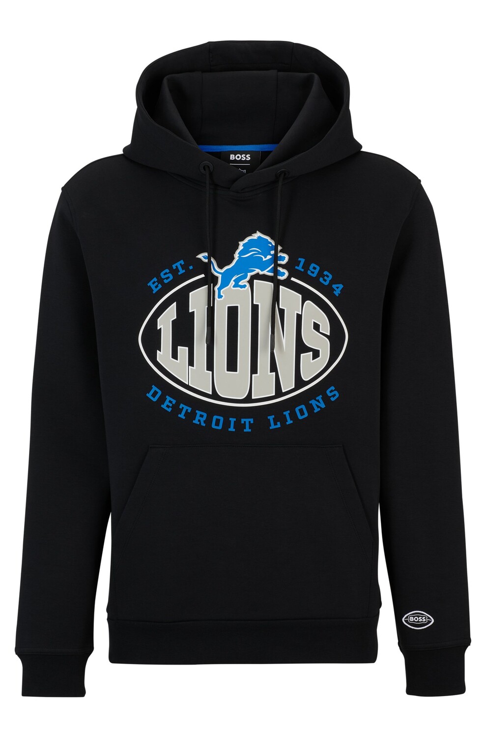 

Толстовка Boss X Nfl Cotton-blend With Collaborative Branding, Lions